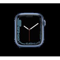 Apple Watch Series 7 (2021) GPS + Mobilnät 41 mm - Rostfritt stål Space Black