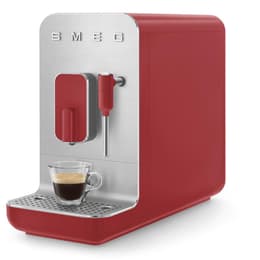 Kaffebryggare med kvarn Smeg BCC02 L - Röd