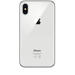 iPhone X 64GB - Silver - Olåst