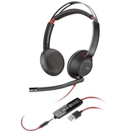 Plantronics Blackwire C5220 gaming kabelansluten Hörlurar med microphone - Svart