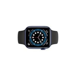 Apple Watch (Series 6) 2020 GPS 40 - Aluminium Blå - Sportband Svart