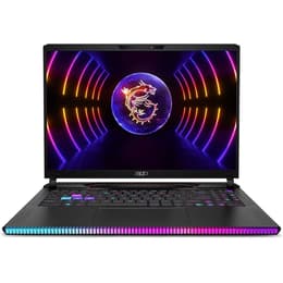 MSI Raider GE68 HX 16"-tum - Core i9-14900HX - 32GB - SSD 2 TBGB NVIDIA GeForce RTX 4080 QWERTY - Engelsk