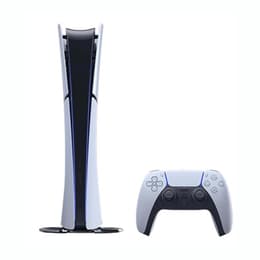 PlayStation 5 Digital Edition 1000GB - Vit Digital Edition (Slim Chassis) + No