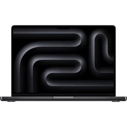 MacBook Pro 14" (2023) - Apple M3 Pro med 12-kärnig CPU och 18-kärnig grafikprocessor - 18GB RAM - SSD 1000GB - Standardskärm - QWERTZ - Tysk