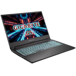 Gigabyte G5 KC-5NE1130SH 15"-tum - Core i5 - Gen 10 (H) - 16GB - SSD 512 GBGB NVIDIA GEFORCE RTX 3060 QWERTY - Nordisk