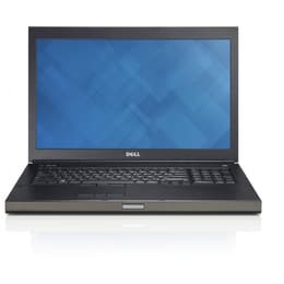 Dell Precision M6800 17-tum (2013) - Core i7-4800MQ - 8GB - SSD 128 GB + HDD 320 GB QWERTY - Engelsk