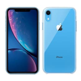 Pack iPhone XR + Apple Skal (Transparent) - 64GB - Blå - Olåst