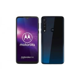 Motorola One Macro 64GB - Blå - Olåst