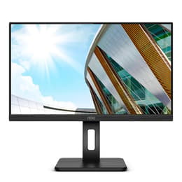 24-tum Aoc 24P2Q 1920 x 1080 LED Monitor Svart