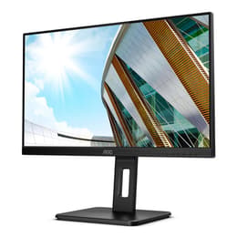 24-tum Aoc 24P2Q 1920 x 1080 LED Monitor Svart