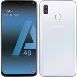 Galaxy A40 64GB - Vit - Olåst