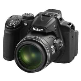 Bro Coolpix P520 - Svart + Nikon Nikkor 30x Wide Optical Zoom ED VR 24-1000mm f/3.0-5.8 f/3.0-5.9