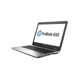 HP ProBook 650 G2 15-tum (2016) - Core i5-6200U - 16GB - SSD 256 GB AZERTY - Fransk