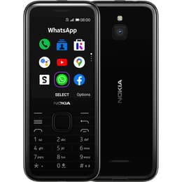 Nokia 8000 4G - Svart - Olåst