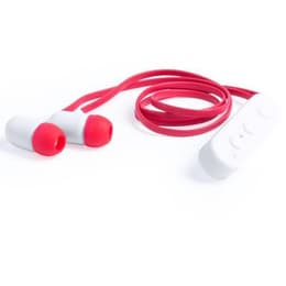 Bigbuy Tech 145395 Earbud Bluetooth Hörlurar - Rosa/Vit