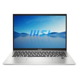 MSI Prestige 14 H B12UCX 14-tum (2022) - Core i5 - Gen 12 (H) - 16GB - SSD 512 GB QWERTY - Engelsk