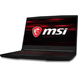 MSI GF63 Thin 11SC 15"-tum - Core i7-11800H - 16GB - SSD 512 GBGB NVIDIA GeForce GTX 1650 AZERTY - Fransk
