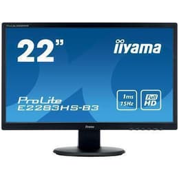 22-tum Iiyama ProLite PL2283H LED Monitor Svart