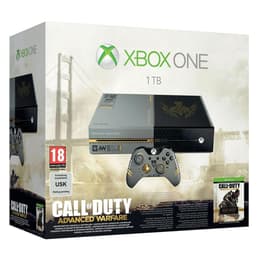 Xbox One 1000GB - Svart - Begränsad upplaga Call of Duty: Advanced Warfare Limited Edition + Call of Duty: Advanced Warfare