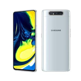 Galaxy A80 128GB - Vit - Olåst - Dual-SIM