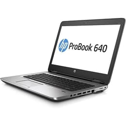 HP ProBook 640 G2 14-tum (2015) - Core i5-6200U - 8GB - SSD 256 GB AZERTY - Fransk