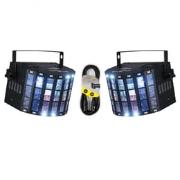 Varytec PACK LIGHT 2 EFFETS DERBY 4 LEDs RGBW + Portique Belysning