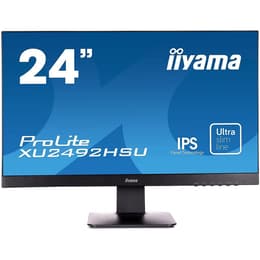 24-tum Iiyama XU2492HSU-B1 1920 x 1080 LCD Monitor Svart