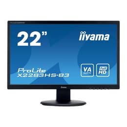 21-tum Iiyama ProLite X2283HS 1920 x 1080 LCD Monitor Svart