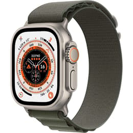 Apple Watch (Ultra) 2022 GPS + Mobilnät 49 - Titan Grå - Bergsloop Grön