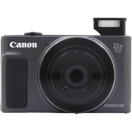 Kompakt - Canon PowerShot SX620 HS - Svart + Canon 25X Optical Zoom Lens 25-625mm f/3.2-6.6