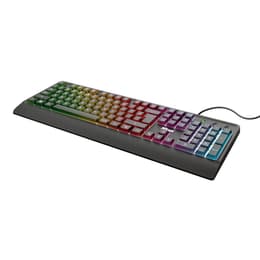 Trust Keyboard AZERTY Fransk Bakgrundsbelyst tangentbord Ziva