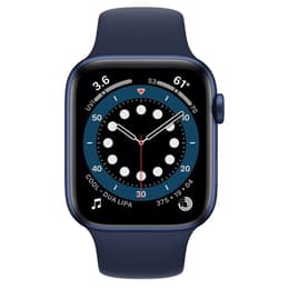 Apple Watch Series 6 (2020) GPS + Mobilnät 40 mm - Aluminium Blå - Sportband Blå