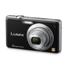 Kompakt Lumix DMC-FS10EG - Svart + Panasonic Panasonic Lumix DC Vario 5-25 mm f/2.8-6.9 f/2.8-6.9