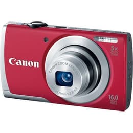 Canon PowerShot A2500 Kompakt 16 - Röd