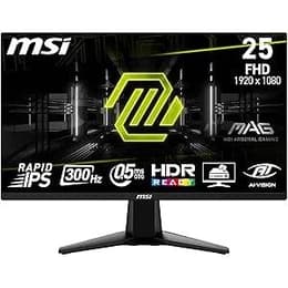 27-tum MSI MAG 255XF 1920 x 1080 LED Monitor Svart