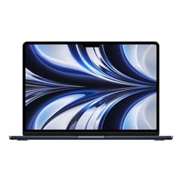 MacBook Air 13" (2022) - Apple M2 med 8-kärnig CPU och 8-kärnig grafikprocessor - 24GB RAM - SSD 512GB - Standardskärm - QWERTY - Engelsk