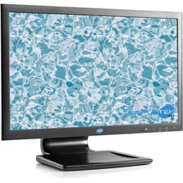 20-tum HP Compaq LA2006x 1440 x 900 LCD Monitor Svart