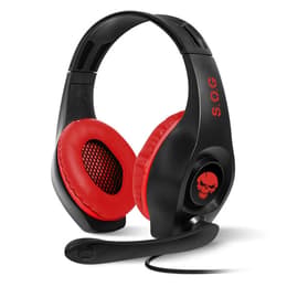 Spirit Of Gamer Pro-NH5 noise Cancelling gaming kabelansluten Hörlurar med microphone - Svart/Röd