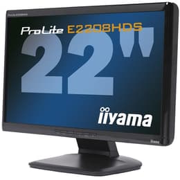 22-tum Iiyama ProLite E2208HDS 1920 x 1080 LCD Monitor Svart