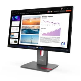 23.8-tum Lenovo P24Q-40 1920 x 1080 LED Monitor Grå