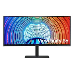 34-tum Samsung S34A650UXU 3440 x 1440 LCD Monitor Svart