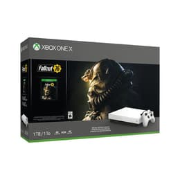 Xbox One X 1000GB - Vit + Fallout 76