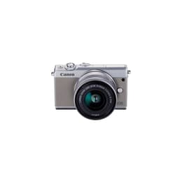 DSLR - Canon EOS M100 - Svart + Canon Zoom Lens EF-M 15-45mm f/ 3.5-6.3 IS STM