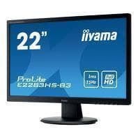 21,5-tum Iiyama ProLite E2282HS-GB1 1920 x 1080 LCD Monitor Svart