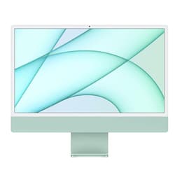 iMac 24-tum Retina (Början av 2021) M1 3.2GHz - SSD 256 GB - 8GB QWERTY - Engelsk (Storbritannien)