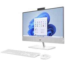 HP 24-cr2002na All-in-One AI 23" Core Ultra 5 1.5 GHz - SSD 1 TB - 8GB QWERTY - Engelsk