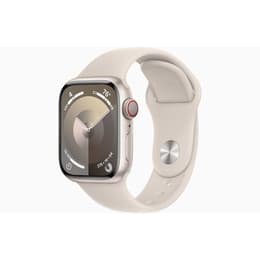 Apple Watch () 2023 GPS + Mobilnät 41 - Aluminium - Stjärnljus