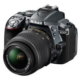 Reflex D5300 - Grå + Nikon AF-P DX Nikkor 18-55mm f/3.5-5.6G VR f/3.5-5.6G