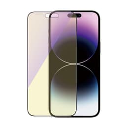 Skal iPhone 14 Pro Max och skyddsskärm - Glas - Genomskinlig