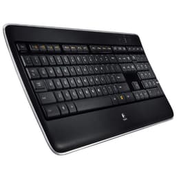 Logitech Keyboard QWERTY Engelsk (US) Wireless Bakgrundsbelyst tangentbord Illuminated K800
